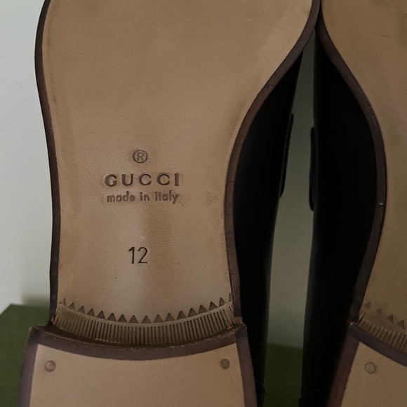 NIB GUCCI MEN'S INTERLOCKING G LOAFER Sz 12G US 12.5 - Picture 11 of 14